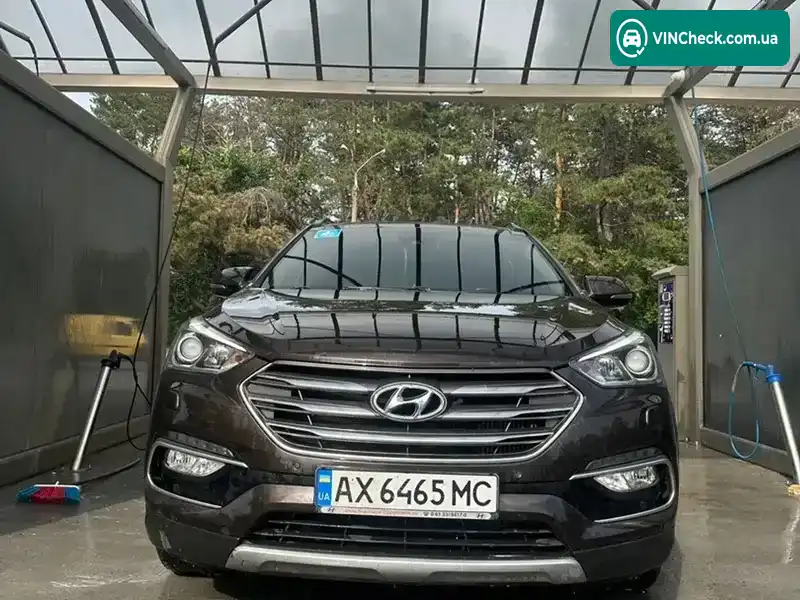 Hyundai Santa FE 2016, фото з оголошення 1 з 10, VIN KMHSW81XDGU613809