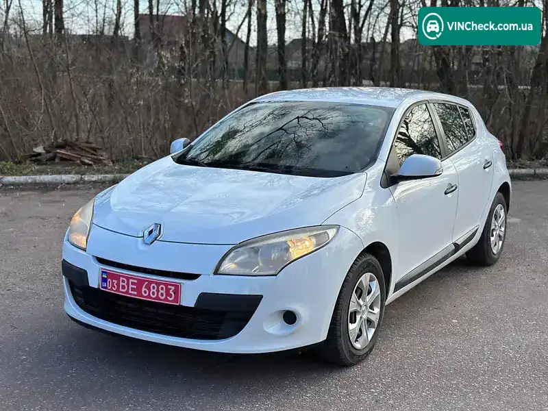Renault Megane 2010, фото з оголошення 1 з 20, VIN VF1BZ0A0544128124
