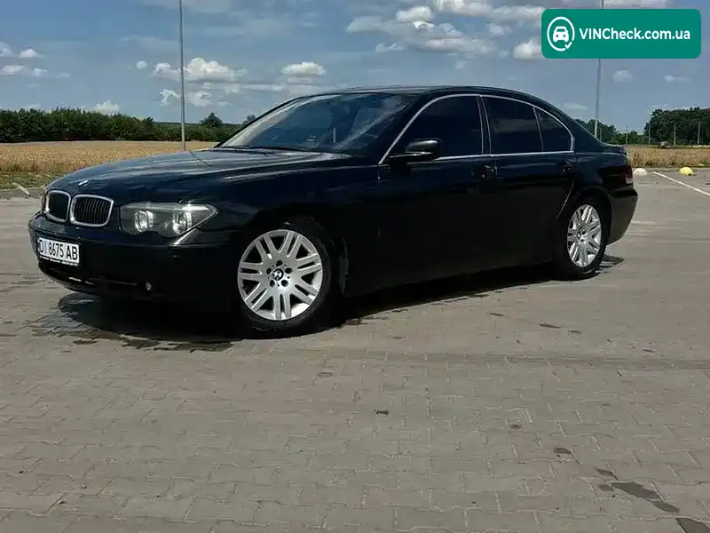 BMW 7 Series 2002, фото з оголошення 2 з 12, VIN WBAGL41080DL92114