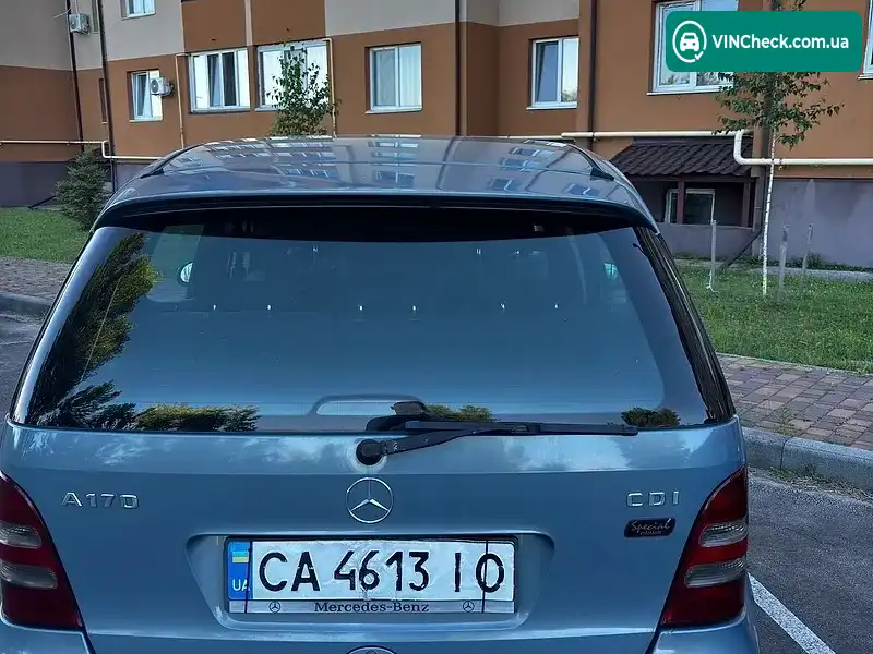 Mercedes-Benz A-Class 2003, фото з оголошення 2 з 12, VIN WDB1681091J988064