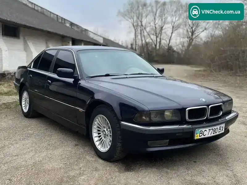 BMW 7 Series 1998, фото з оголошення 2 з 21, VIN WBAGE91020DK02573