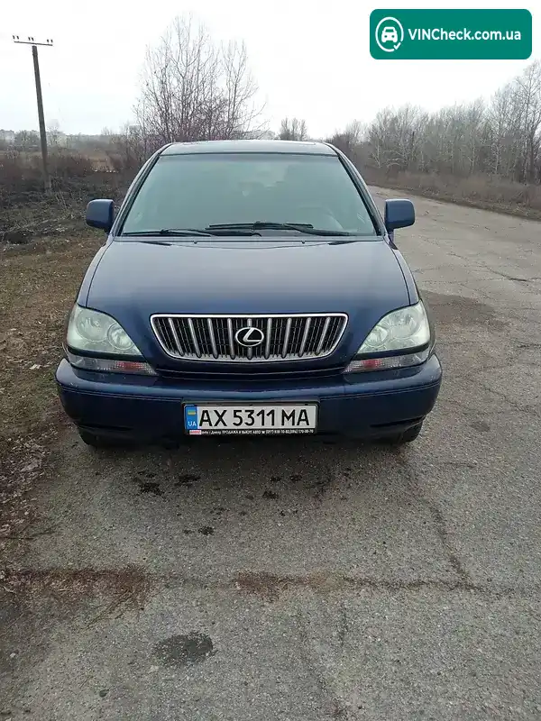 Lexus RX 2001, фото з оголошення 1 з 8, VIN JTJHF10U400219566