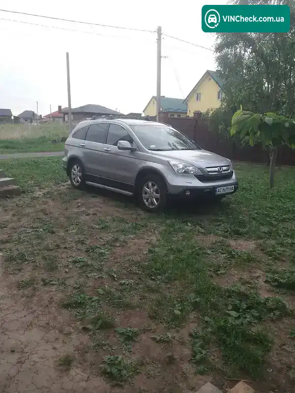 Honda CR-V 2007, фото з оголошення, VIN SHSRE57507U012606