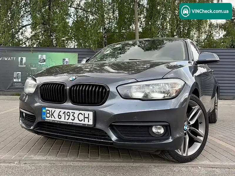 BMW 1 Series 2017, фото з оголошення 1 з 17, VIN WBA1R510X07A42141