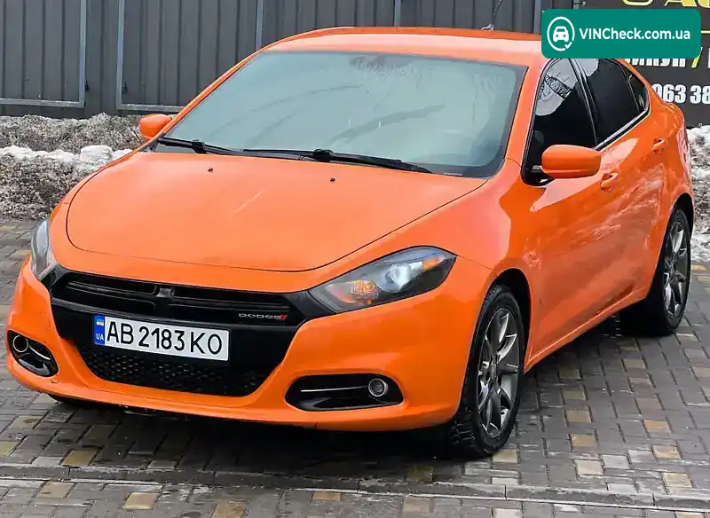 Dodge Dart 2013, фото з оголошення 1 з 10, VIN 1C3CDFBB2ED673685