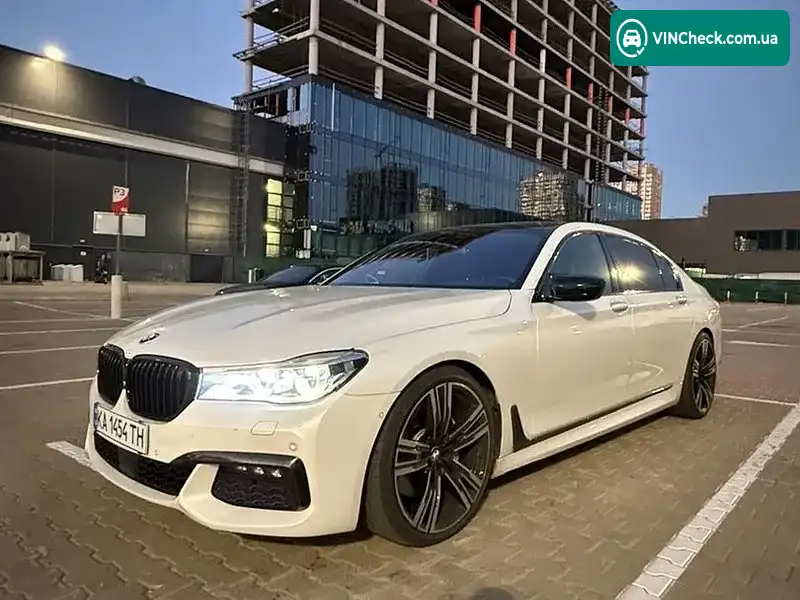 BMW 7 Series 2015, фото з оголошення 1 з 12, VIN WBA7F21080G381396