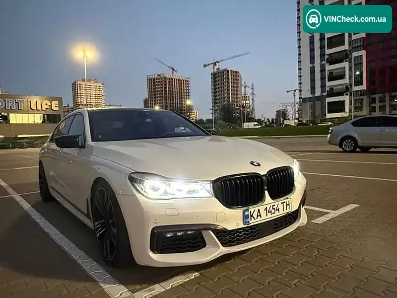 BMW 7 Series 2015, фото з оголошення 2 з 12, VIN WBA7F21080G381396