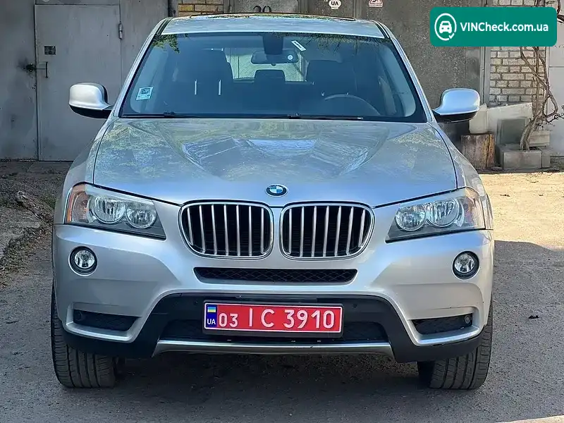 BMW X3 2013, фото з оголошення 2 з 19, VIN 5UXWX9C59D0A32650