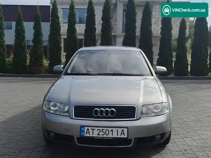 Audi A4 2002, фото з оголошення 1 з 20, VIN WAUZZZ8E42A217711