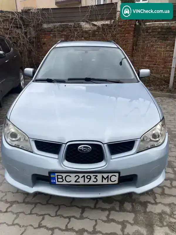 Subaru Impreza 2006, фото з оголошення 2 з 20, VIN JF1GGDLW47G031738