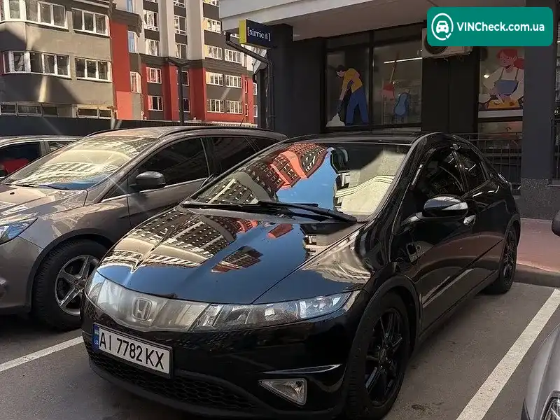 Honda Civic 2008, фото з оголошення 2 з 19, VIN SHHFK28808U036456
