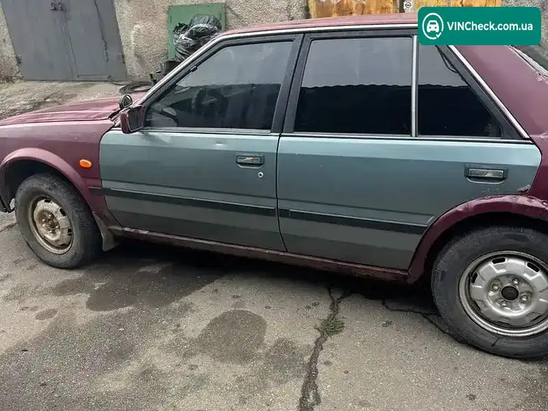 Nissan Bluebird 1987, фото з оголошення 2 з 8, VIN JN100ST12U0106836