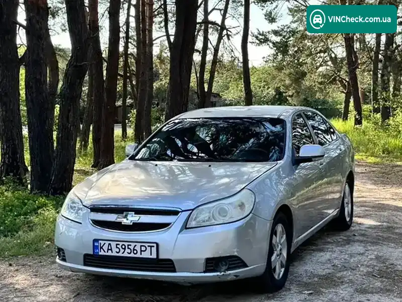 Chevrolet Epica 2008, фото з оголошення 1 з 20, VIN Y6DLF69KE8B129733