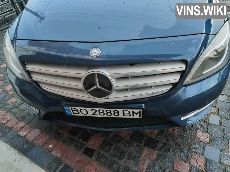 Mercedes-Benz B-Class 2012, фото з оголошення 2 з 15, VIN WDD2462001J098885