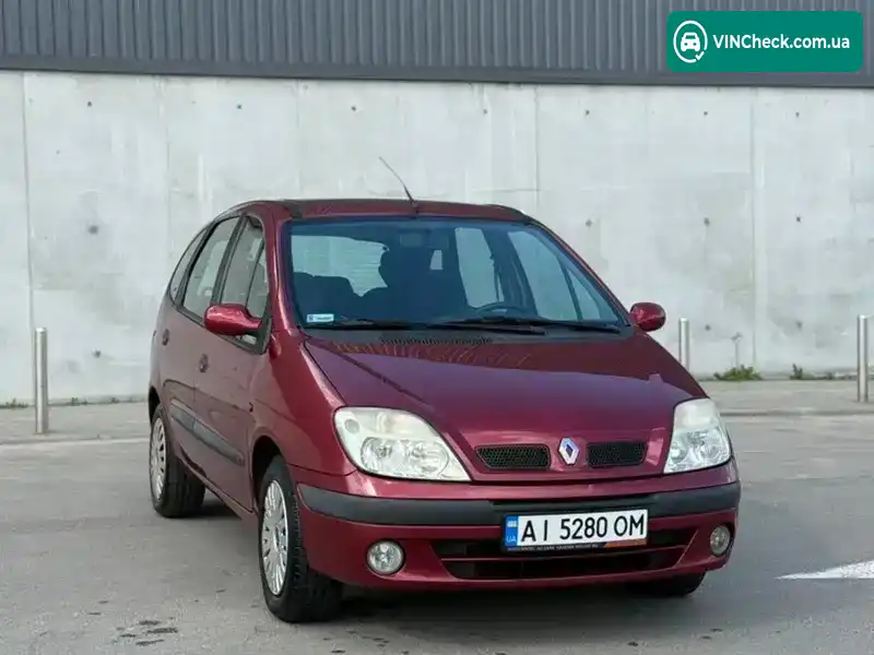Renault Scenic 2000, фото з оголошення 1 з 15, VIN VF1JA04N522954827