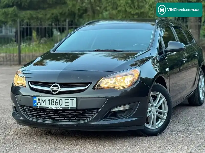Opel Astra 2014, фото з оголошення 1 з 20, VIN W0LPD8EN8E8055602