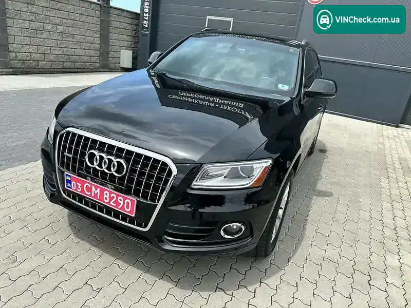 Audi Q5 2016, фото з оголошення 1 з 20, VIN WA1L2AFP0GA106514