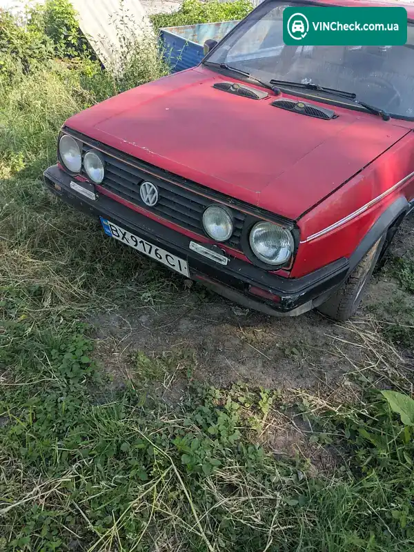 Volkswagen Golf 1987, фото з оголошення 1 з 20, VIN WVWZZZ19ZJW319309
