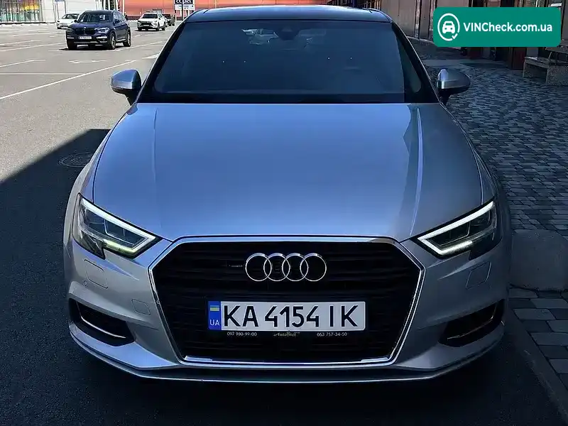 Audi A3 2017, фото з оголошення 2 з 21, VIN WAUZZZ8V5J1031464