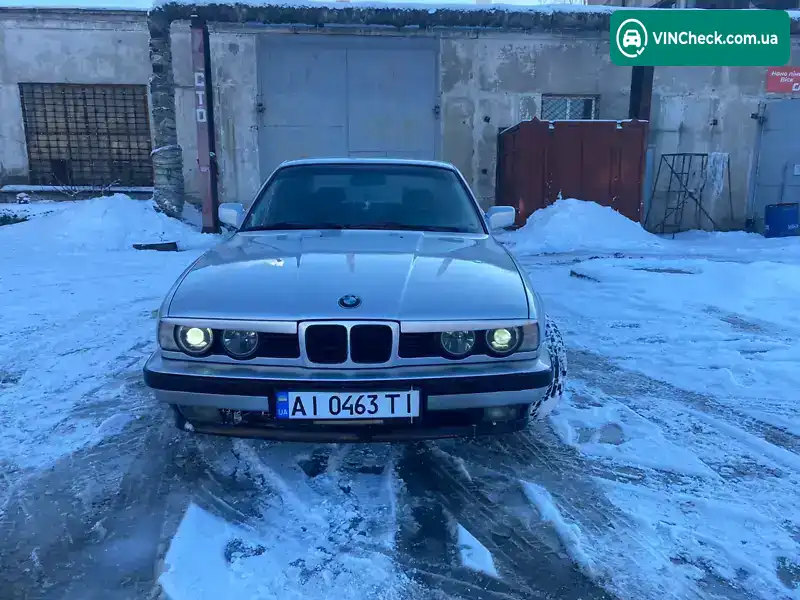 BMW 5 Series 1991, фото з оголошення 1 з 18, VIN WBAHB51010BD14804