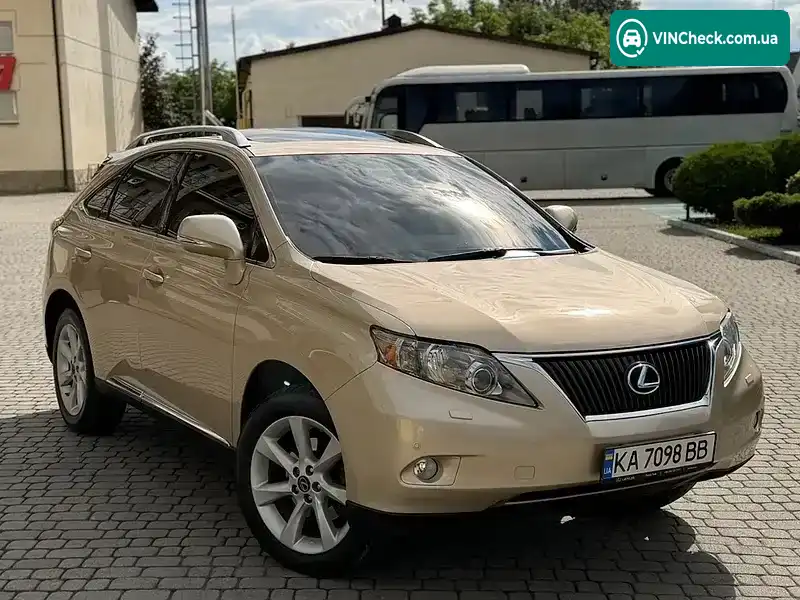 Lexus RX 2009, фото з оголошення 1 з 20, VIN 2T2BK1BA5AC028734