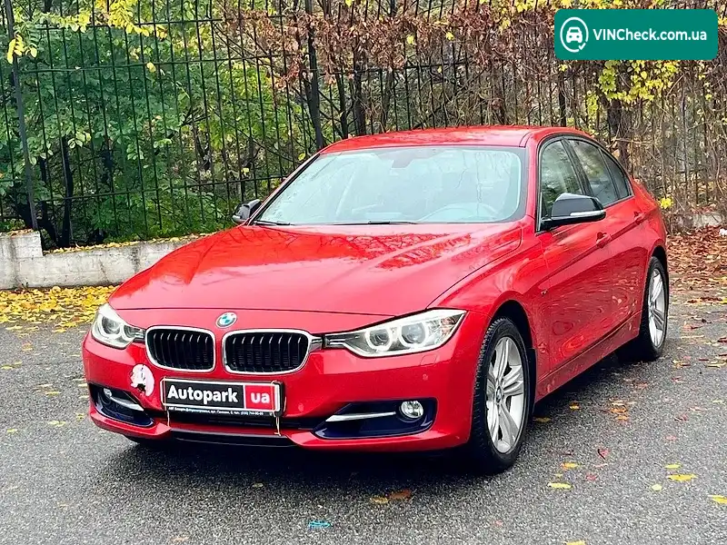 BMW 3 Series 2013, фото з оголошення 1 з 20, VIN WBA3B11040J731159