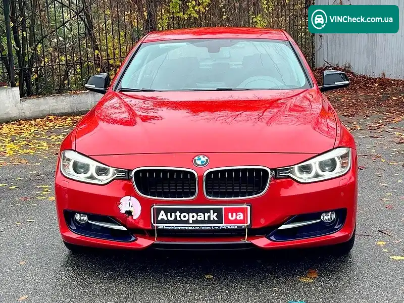 BMW 3 Series 2013, фото з оголошення 2 з 20, VIN WBA3B11040J731159