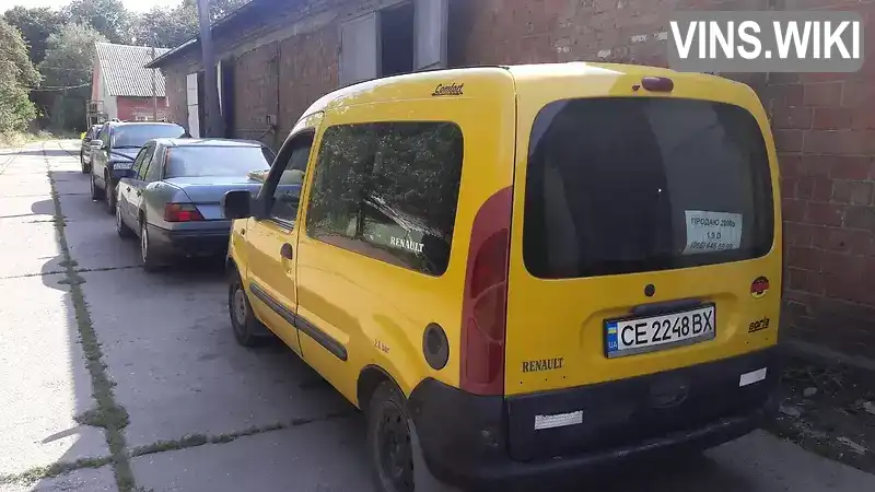 Renault Kangoo 2000, фото з оголошення 2 з 7, VIN VF1FC0DAF23540353