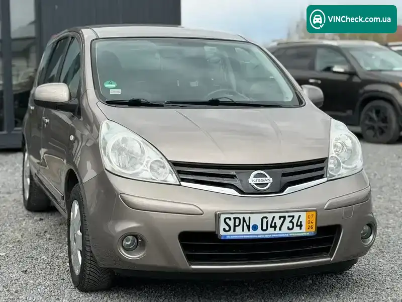 Nissan Note 2009, фото з оголошення 1 з 21, VIN SJNFCAE11U2038958