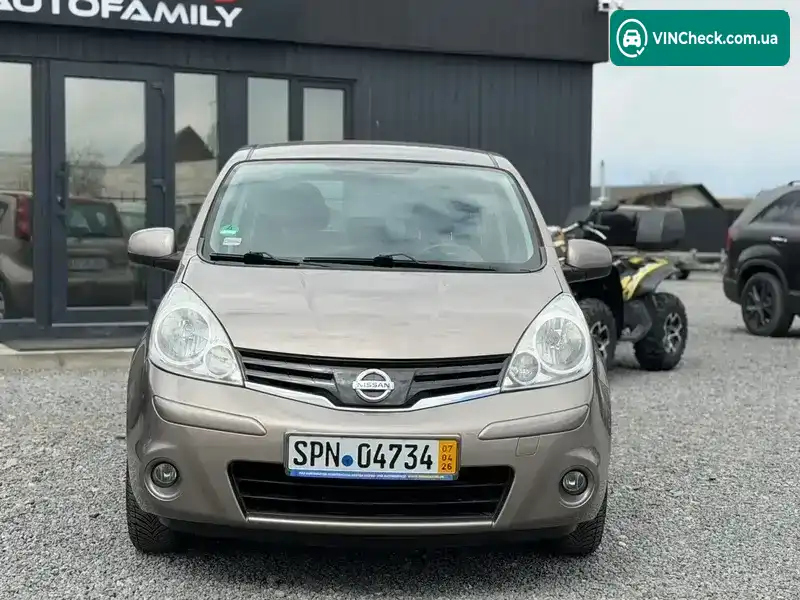 Nissan Note 2009, фото з оголошення 2 з 21, VIN SJNFCAE11U2038958