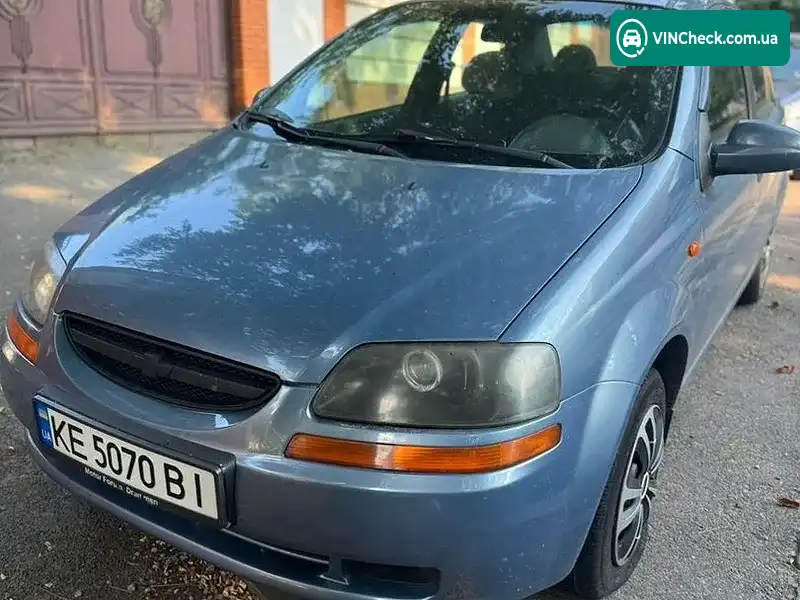 Chevrolet Aveo 2005, фото з оголошення 1 з 6, VIN Y6DSF69YE5B419103