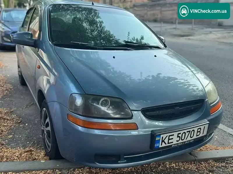 Chevrolet Aveo 2005, фото з оголошення 2 з 6, VIN Y6DSF69YE5B419103