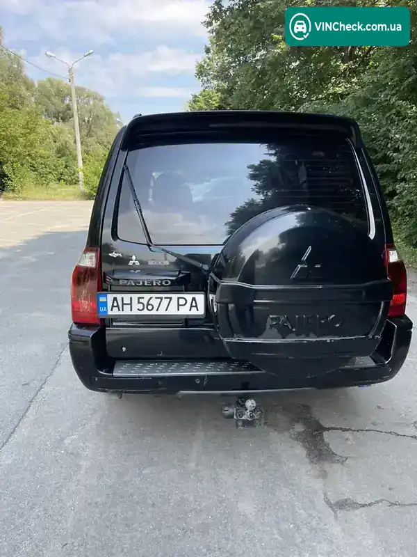Mitsubishi Pajero 2003, фото з оголошення 2 з 20, VIN JMYLRV73W3J706898