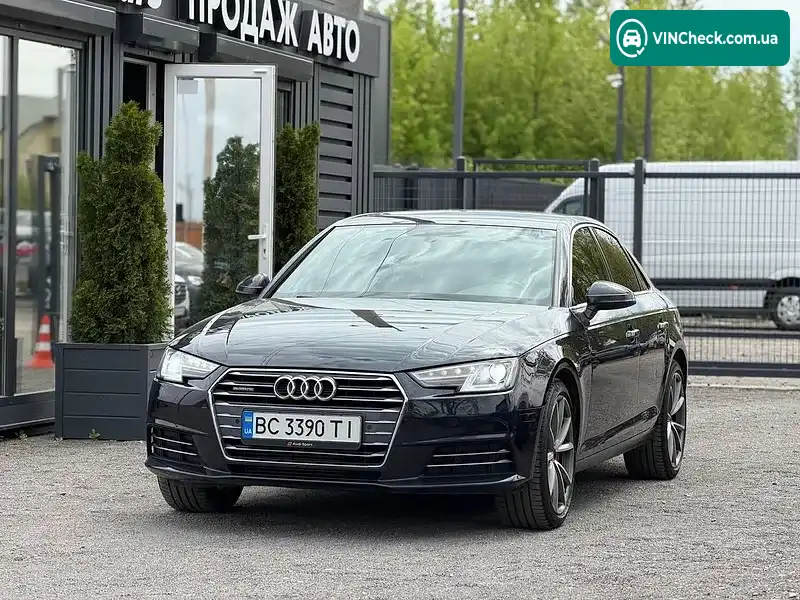 Audi A4 2016, фото з оголошення 1 з 20, VIN WAUANAF46HN025244