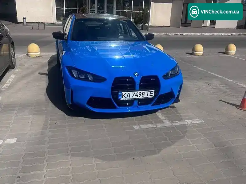BMW M3 2024, фото з оголошення 1 з 11, VIN WBS33HJ01SFU28279