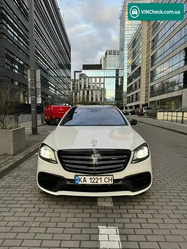 Mercedes-Benz S-Class 2018, фото з оголошення 1 з 11, VIN WDD2221881A440582