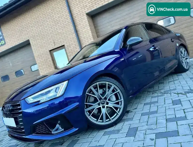 Audi A4 2019, фото з оголошення 2 з 20, VIN WAUFNAF47KN017425