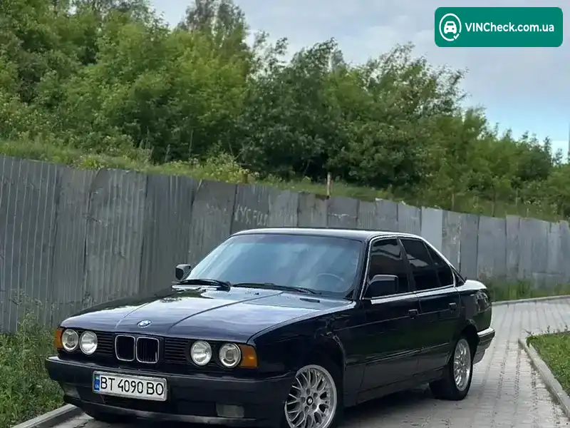 BMW 5 Series 1991, фото з оголошення 1 з 18, VIN WBAHB51070BD58127