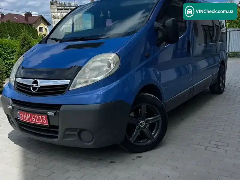 Opel Vivaro 2008, фото з оголошення 1 з 20, VIN W0LJ7BHB68V667538