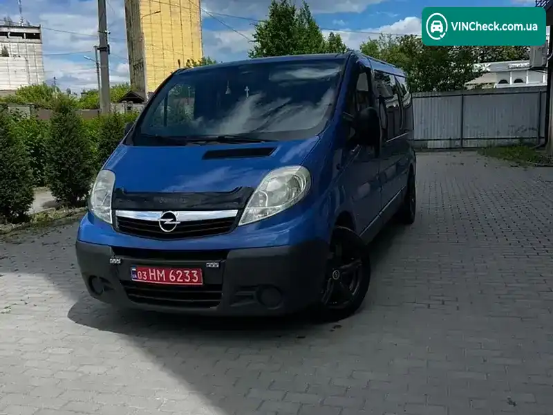 Opel Vivaro 2008, фото з оголошення 2 з 20, VIN W0LJ7BHB68V667538