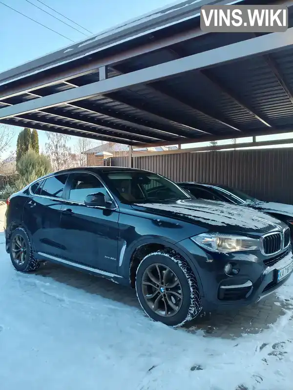 BMW X6 2016, фото з оголошення 1 з 21, VIN WBAKV210600T87767