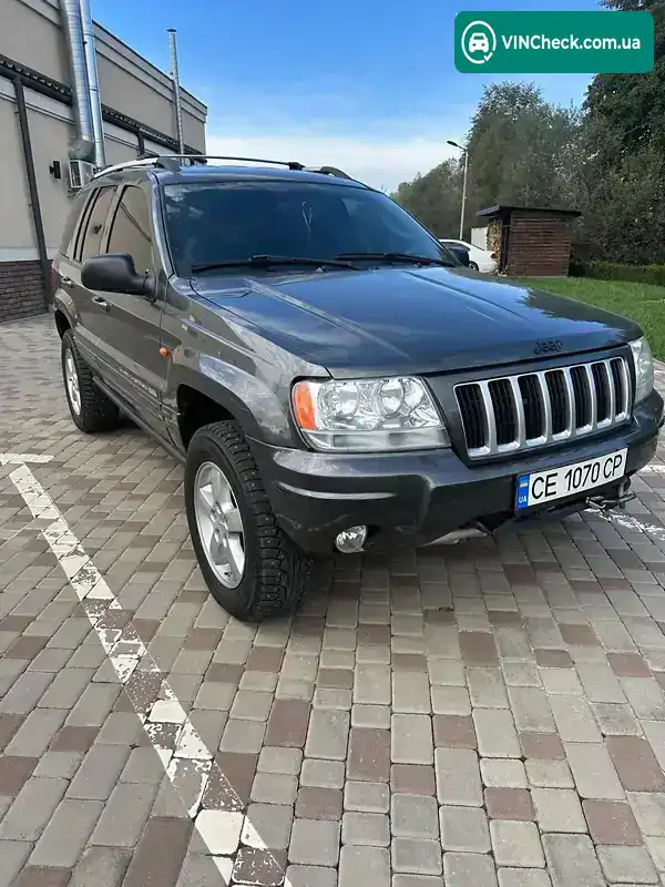 Jeep Grand Cherokee 2004, фото з оголошення 1 з 20, VIN 1J8G2E8A04Y159040