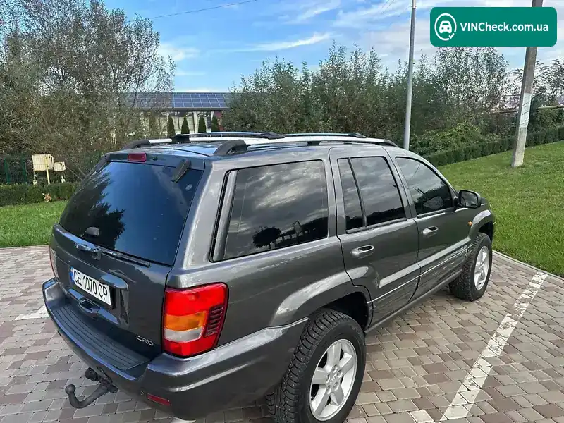 Jeep Grand Cherokee 2004, фото з оголошення 2 з 20, VIN 1J8G2E8A04Y159040