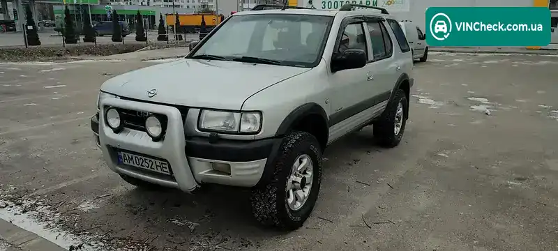 Opel Frontera 2001, фото з оголошення 1 з 16, VIN W0L06BG761V502796