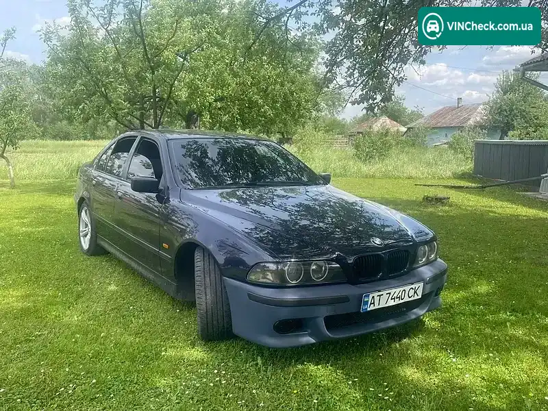 BMW 5 Series 1999, фото з оголошення 2 з 10, VIN WBADL81010GJ60642