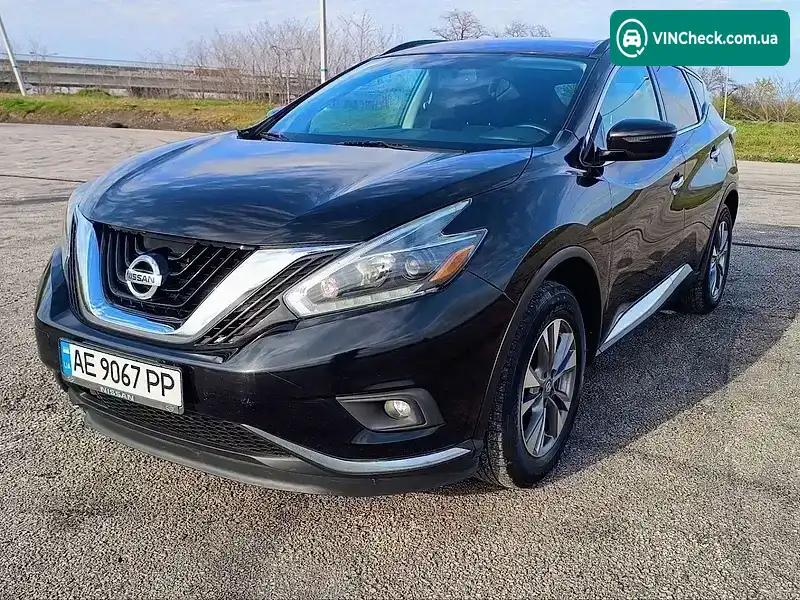 Nissan Murano 2018, фото з оголошення 1 з 21, VIN 5N1AZ2MG9JN145485