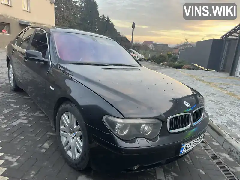 BMW 7 Series 2002, фото з оголошення 1 з 8, VIN WBAGL61000DM56660