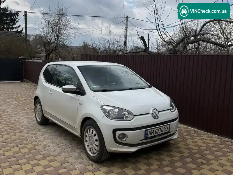 Volkswagen Up 2012, фото з оголошення 1 з 4, VIN WVWZZZAAZCD035909