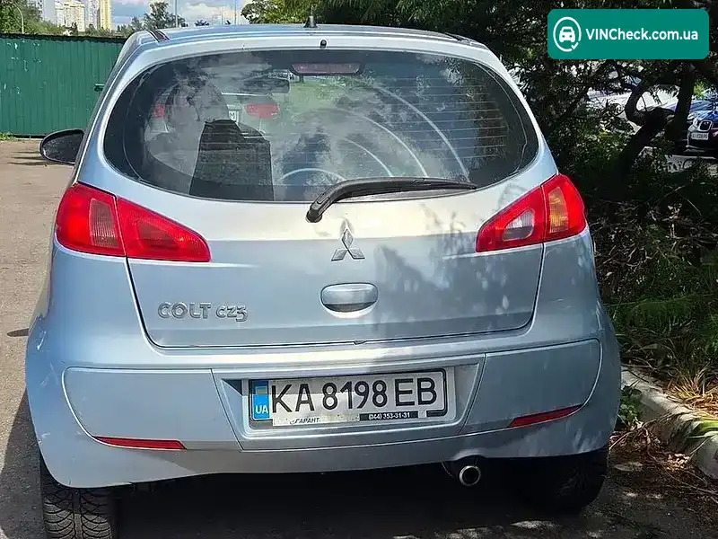 Mitsubishi Colt 2007, фото з оголошення 2 з 10, VIN XMCMJZ34A7F058195