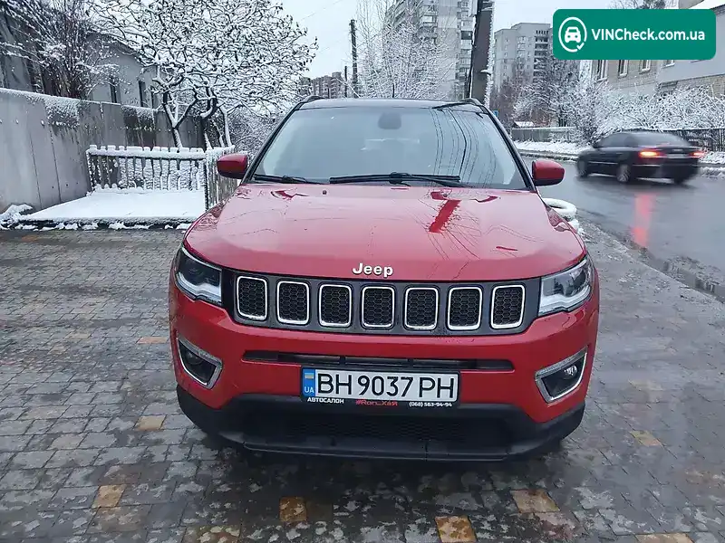 Jeep Compass 2017, фото з оголошення 2 з 14, VIN 3C4NJCBB5JT248199